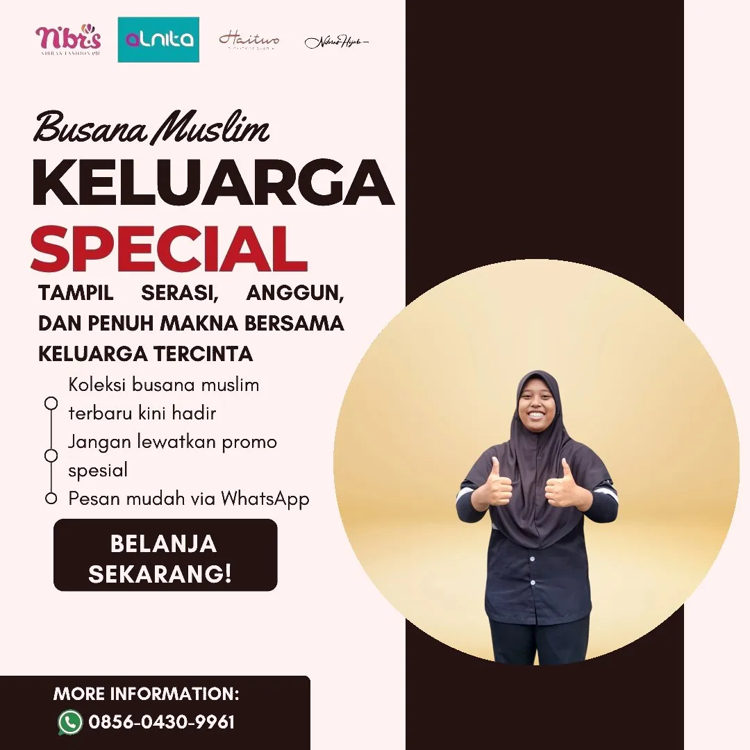 Toko Baju Nibras di Banjar