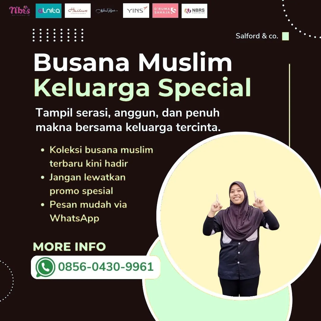 Toko Baju Nibras di Depok