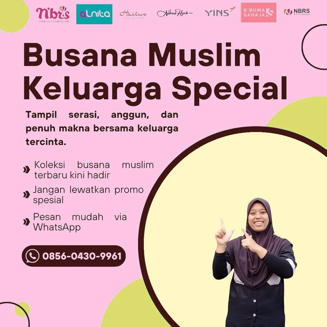 Toko Baju Nibras di Cibinong