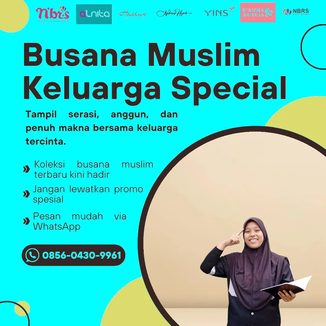 Toko Baju Nibras di Jakarta Selatan