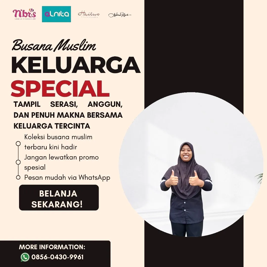 Toko Baju Nibras di Jakarta Utara