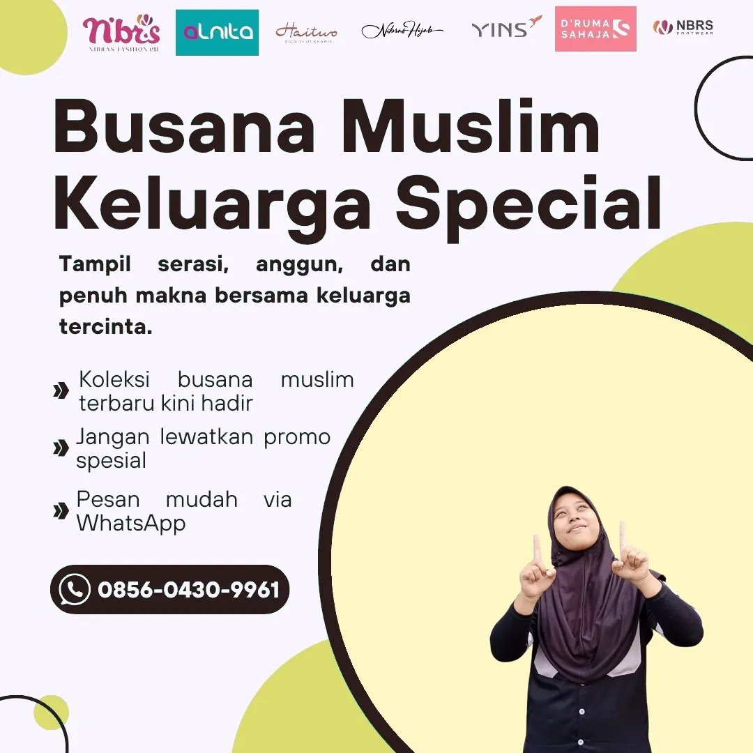 Toko Baju Nibras di Pulau Pramuka