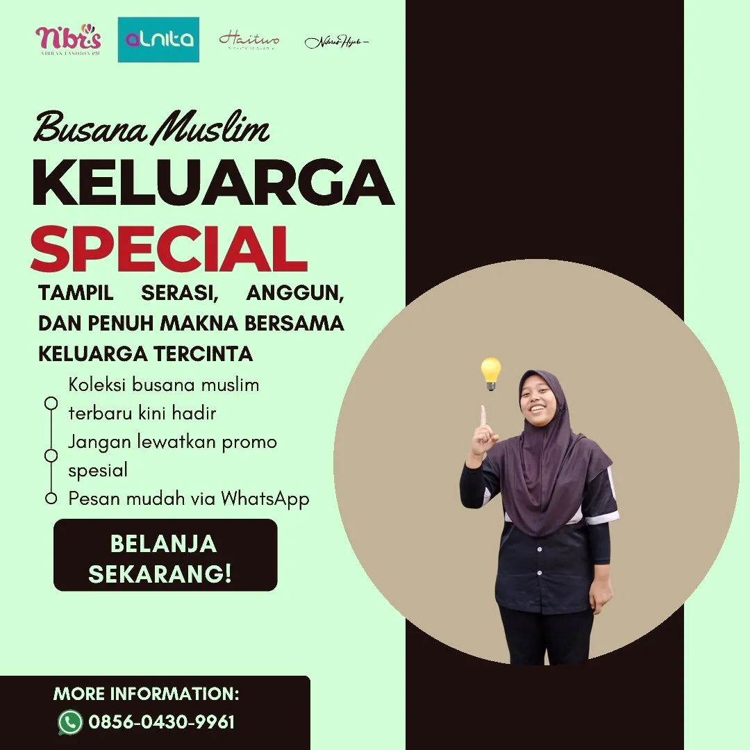 Toko Baju Nibras di Menteng