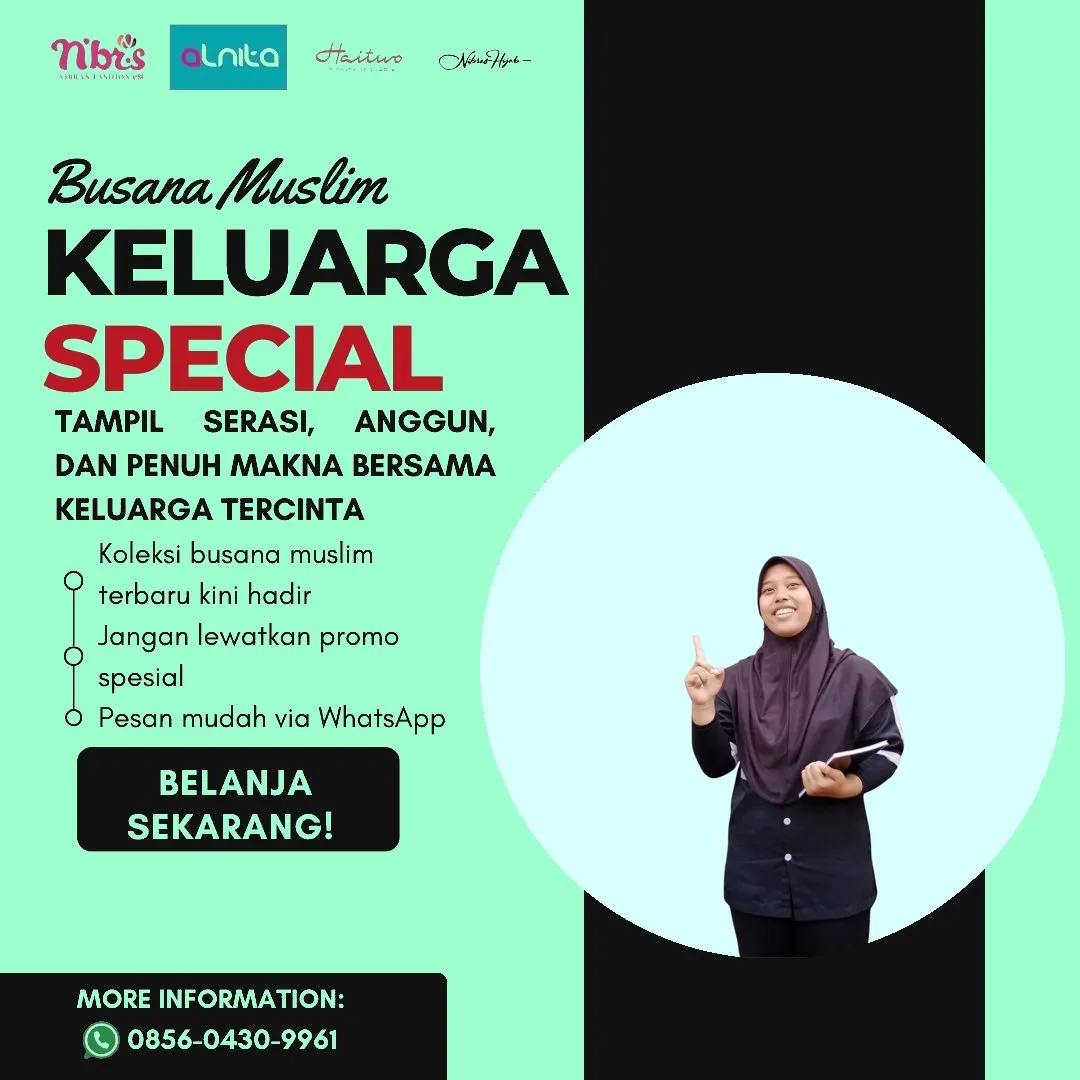 Toko Baju Nibras di Kediri