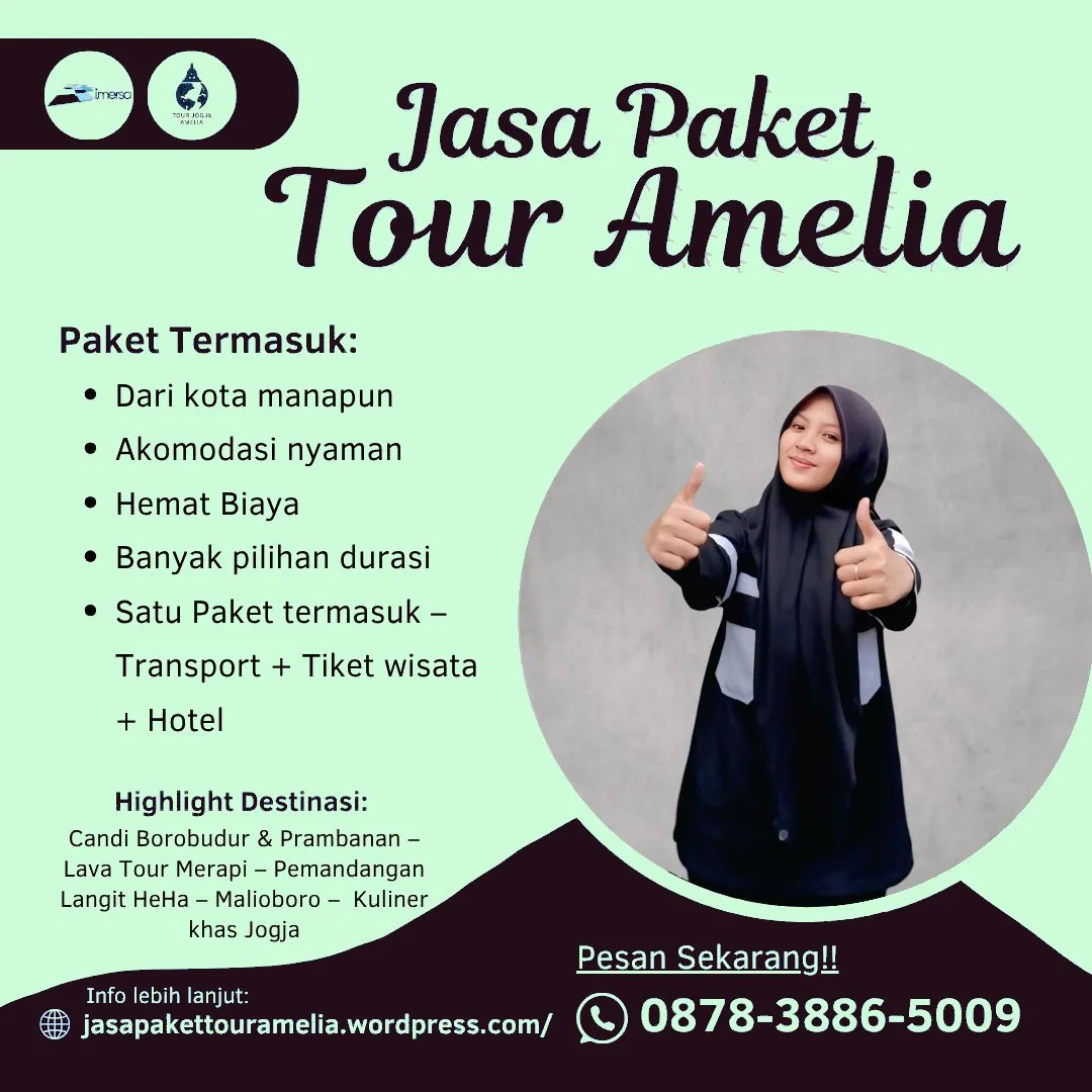 Paket Tour Jogja 2 Hari 1 Malam Dari Medan