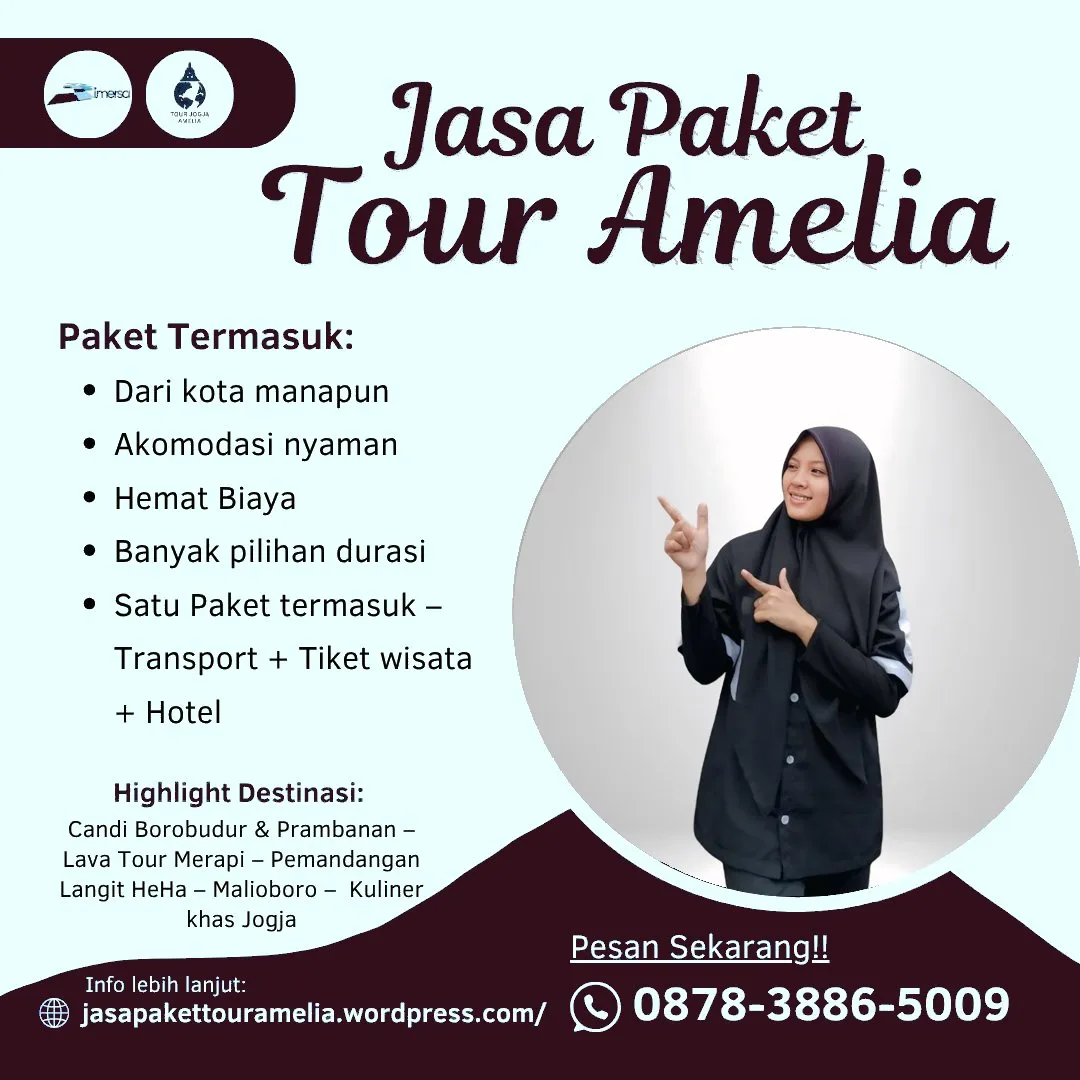 Paket Tour Jogja 4 Hari 3 Malam Dari Padang