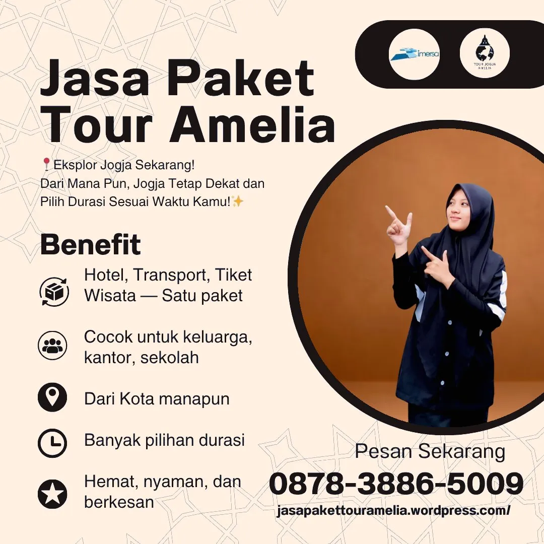 Paket Tour Jogja 5 Hari 4 Malam Dari Padang