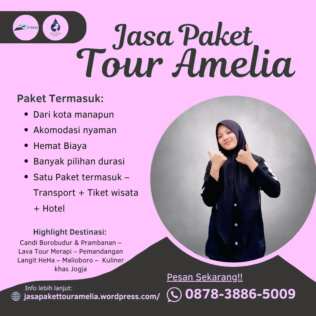Paket Tour Jogja 5 Hari 4 Malam Dari Pekanbaru