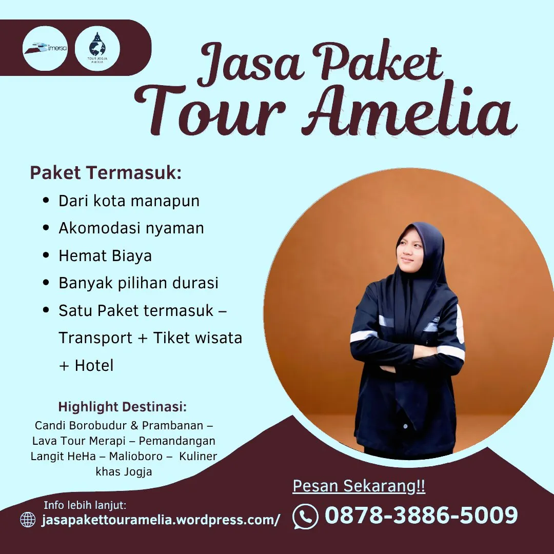 Paket Tour Jogja 6 Hari 5 Malam Dari Sukabumi