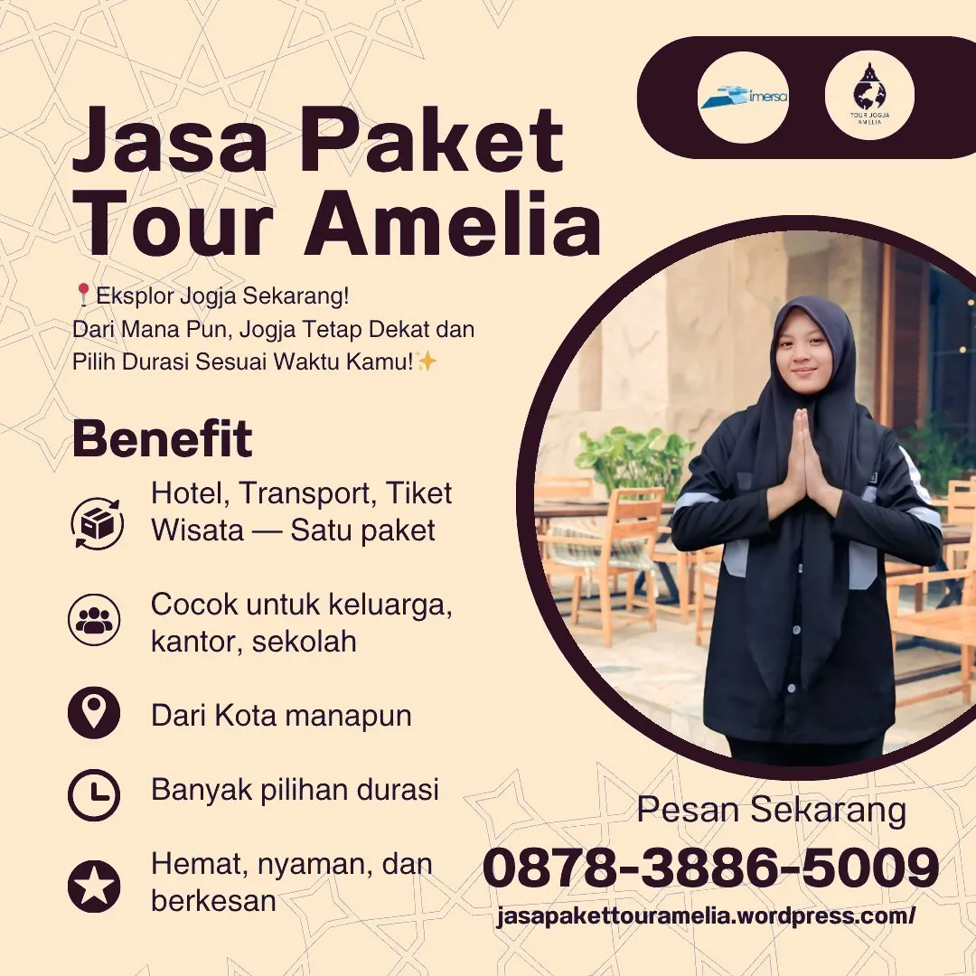 Paket Tour Jogja 6 Hari 5 Malam Dari Tegal