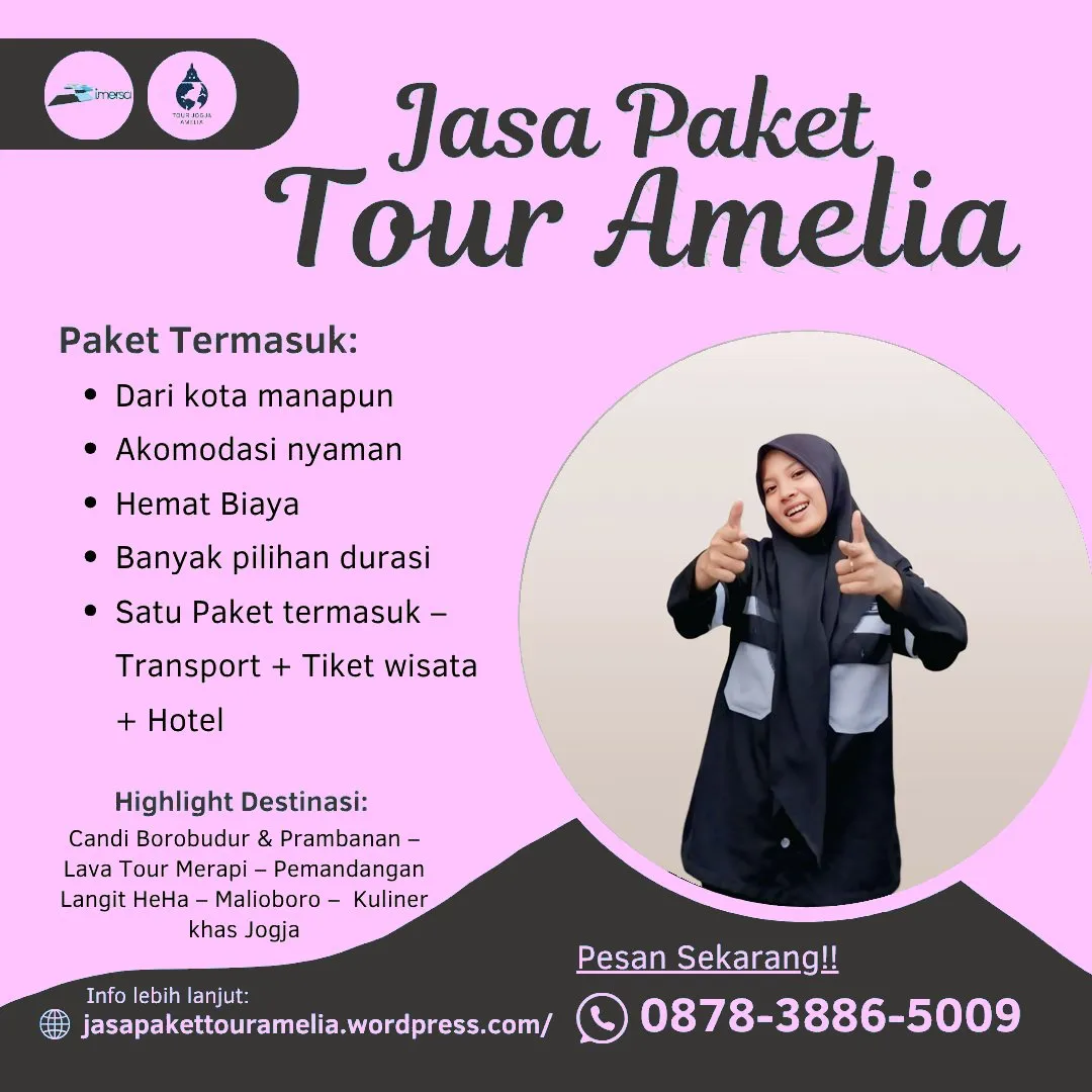 Paket Tour Jogja 2 Hari 1 Malam Tanpa Hotel