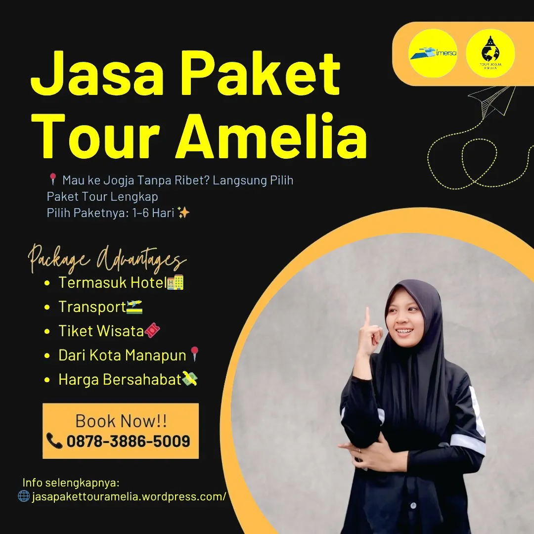 Paket Wisata Jogja 4 Hari 3 Malam Termasuk Tiket Pesawat