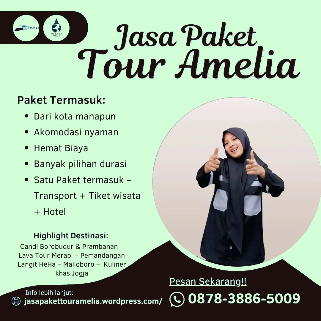 0878-3886-5009 (WA) Paket Wisata Lebaran Jogja, Paket Tour Jogja 2 Hari 1 Malam Dari Bukittinggi, Paket Wisata Merapi Jogja Sehari, Paket Liburan Ke Jogja Dari Jakarta, Paket Tour Jogja 1 Hari Dari Pasuruan, Paket Wisata Jogja Murah, Paket Wisata Karimunjawa Untuk 2 Orang di Jogja, Tour Ke Dieng Dari Jogja, Paket Tour Jogja 6 Hari 5 Malam Dari Tangerang, Tour Jogja Dari Malang