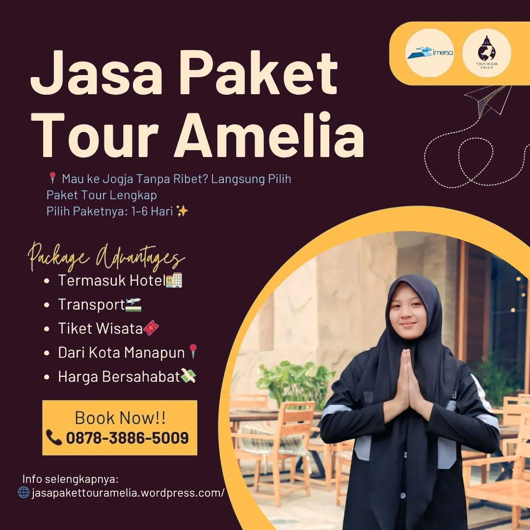 0878-3886-5009 (WA) Paket Wisata Jogja Untuk Anak SD, Paket Tour Jogja 5 Hari 4 Malam Dari Lubuklinggau, Paket Wisata Bromo 2 Hari 1 Malam Dari Jogja, Paket Wisata Honeymoon Jogja, Paket Tour Jogja 1 Hari Dari Bukittinggi, Paket Tour Jogja 2 Hari 1 Malam Dari Gorontalo, Paket Tour Jogja 4 Hari 3 Malam Dari Sukabumi, Paket Liburan Ke Jogja Untuk 2 Orang, Paket Tour Jogja 6 Hari 5 Malam Dari Jambi, Paket Wisata Karimunjawa Dari Jogja