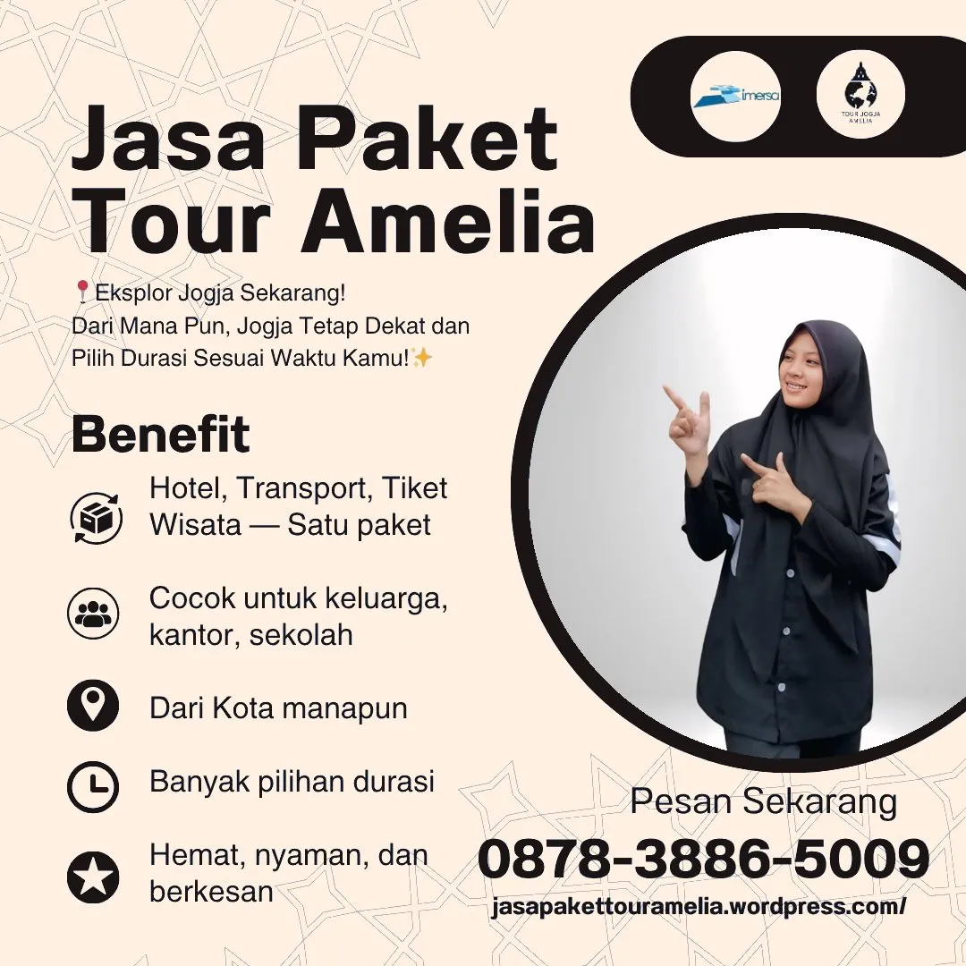 Poster Paket Wisata Jogja