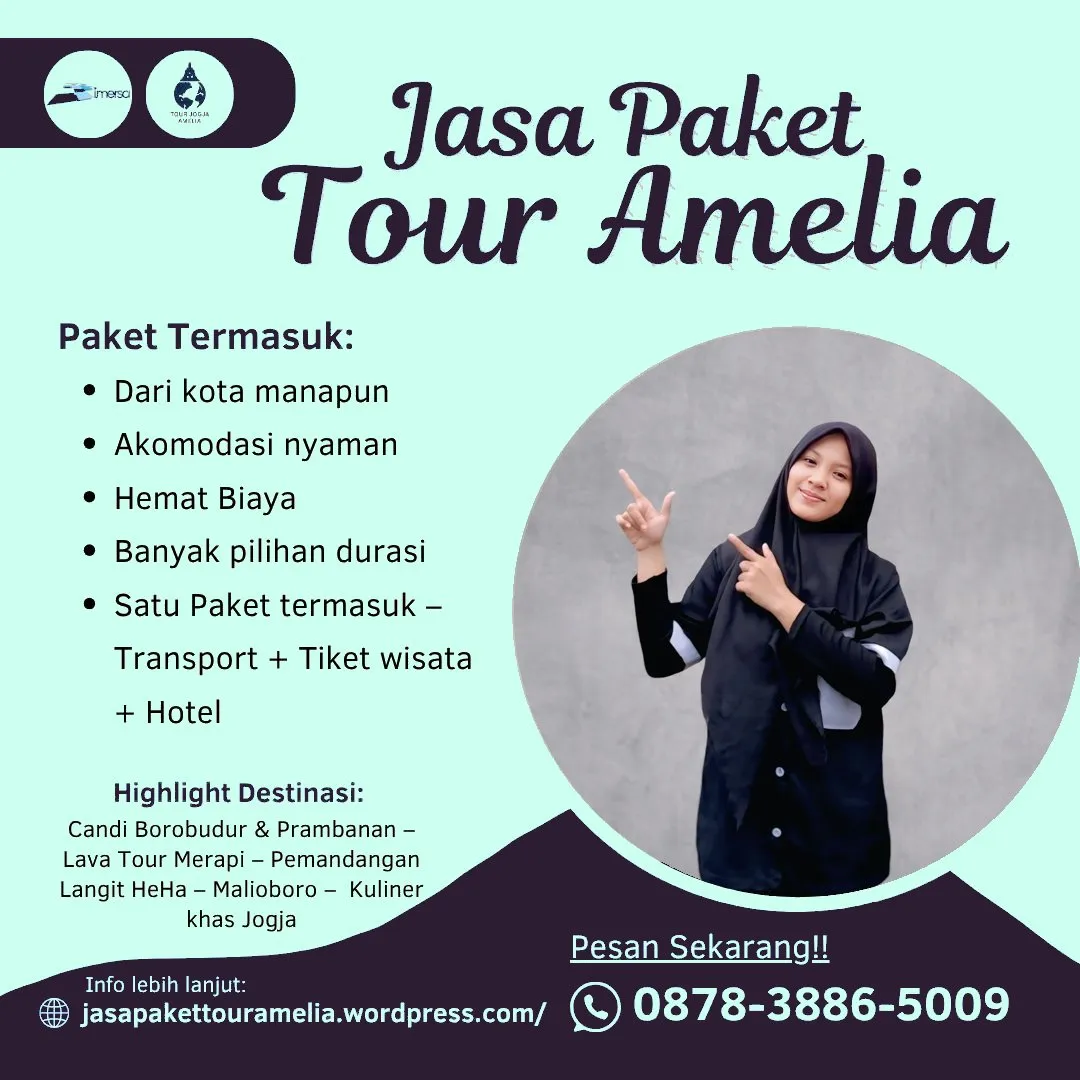 Paket Tour Jogja 2 Hari 1 Malam Dari Bukittinggi