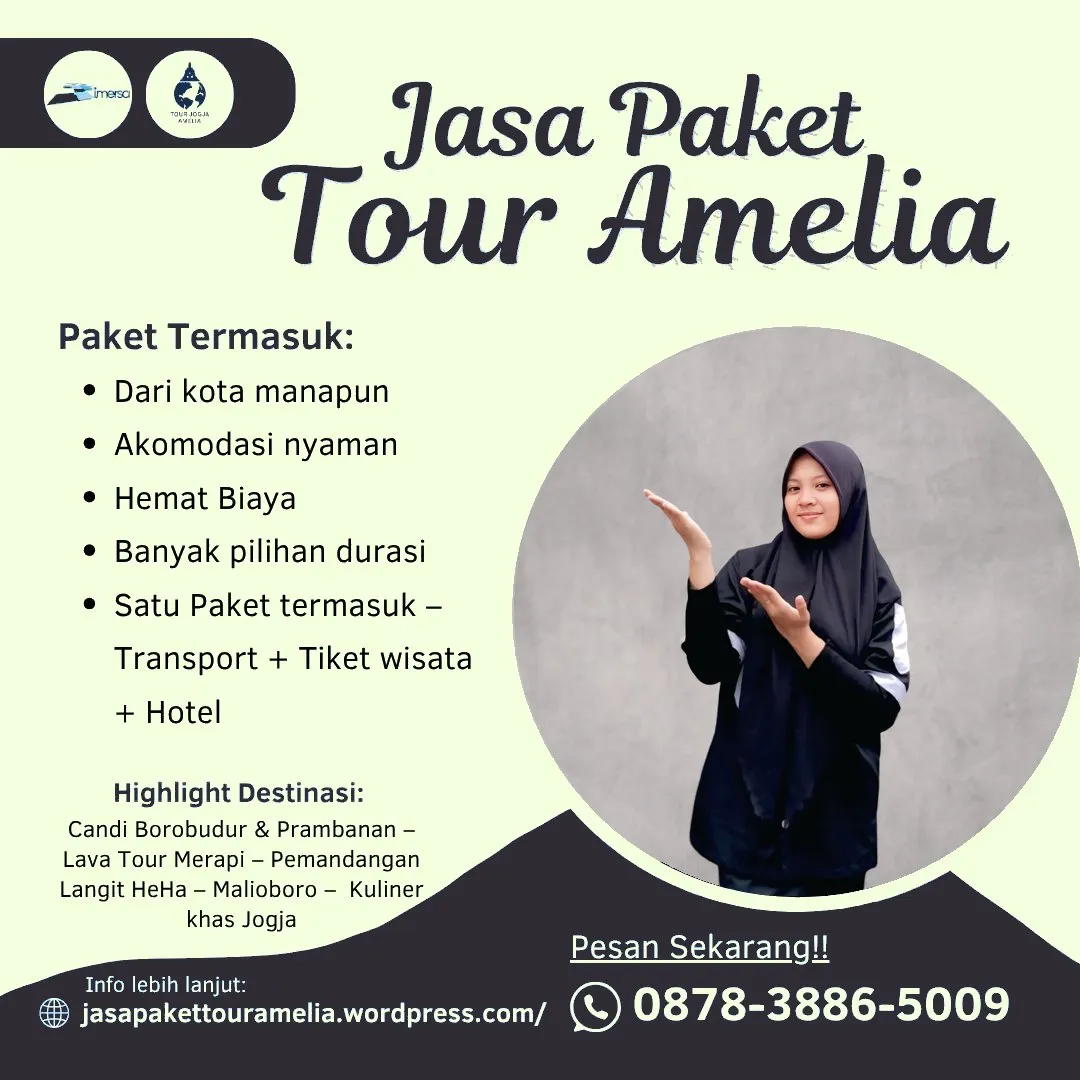 Paket Tour Jogja 3 Hari 2 Malam Dari Bukittinggi