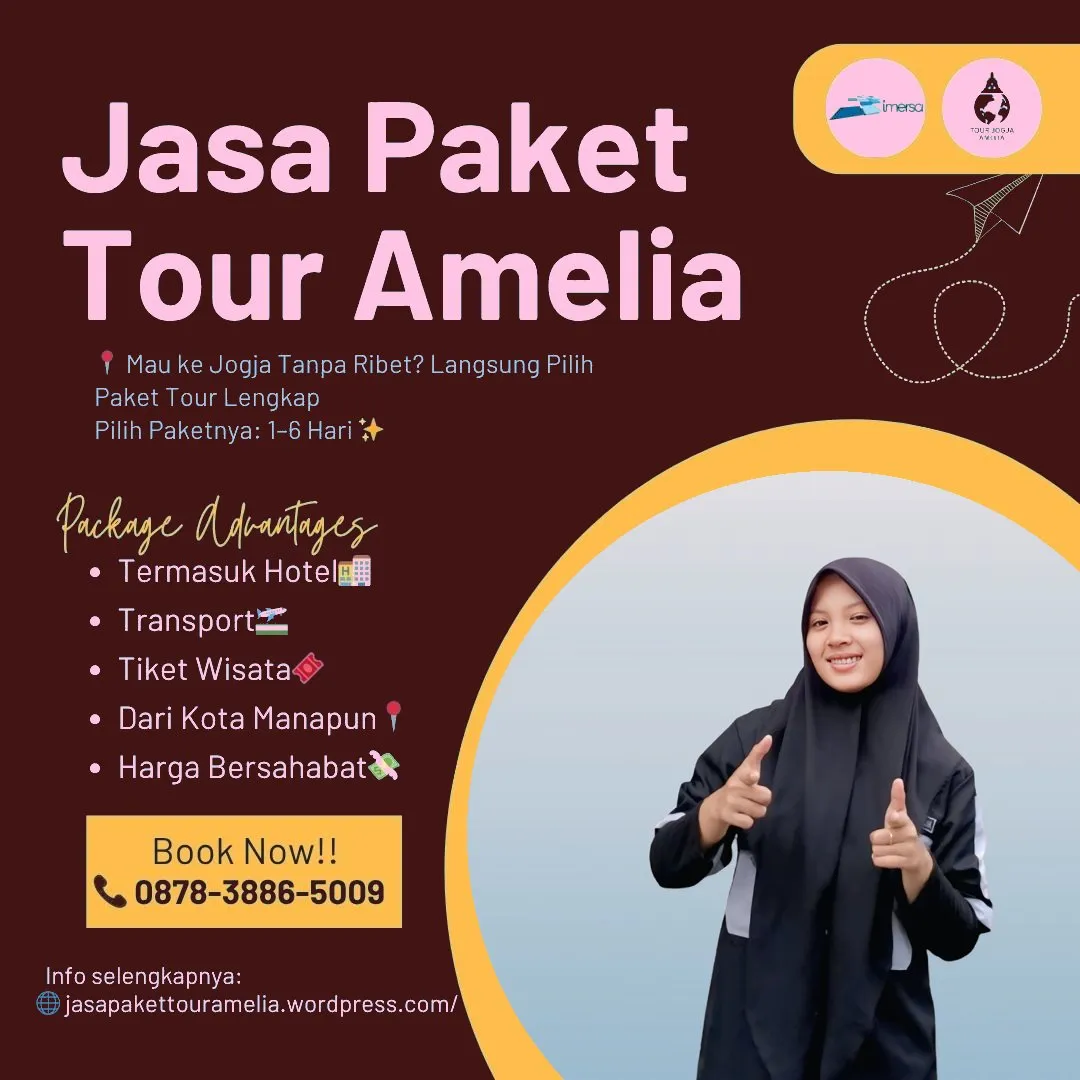 Paket Tour Jogja 5 Hari 4 Malam Dari Bukittinggi