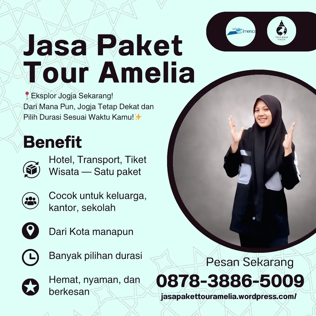 Paket Tour Jogja 6 Hari 5 Malam Dari Bukittinggi