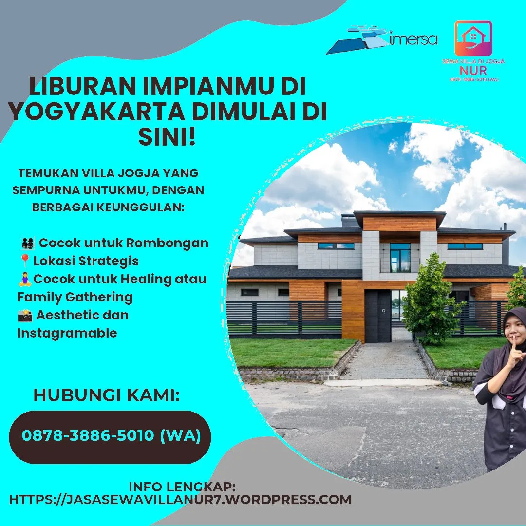 Villa Jogja Murah Ada Kolam Renang