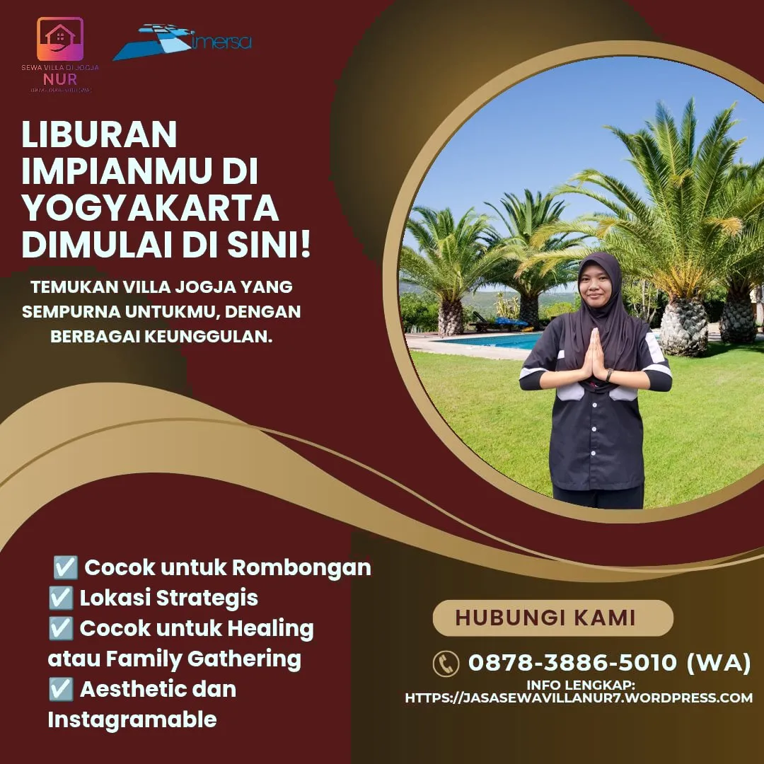 Villa di Jogja Untuk 7 Orang