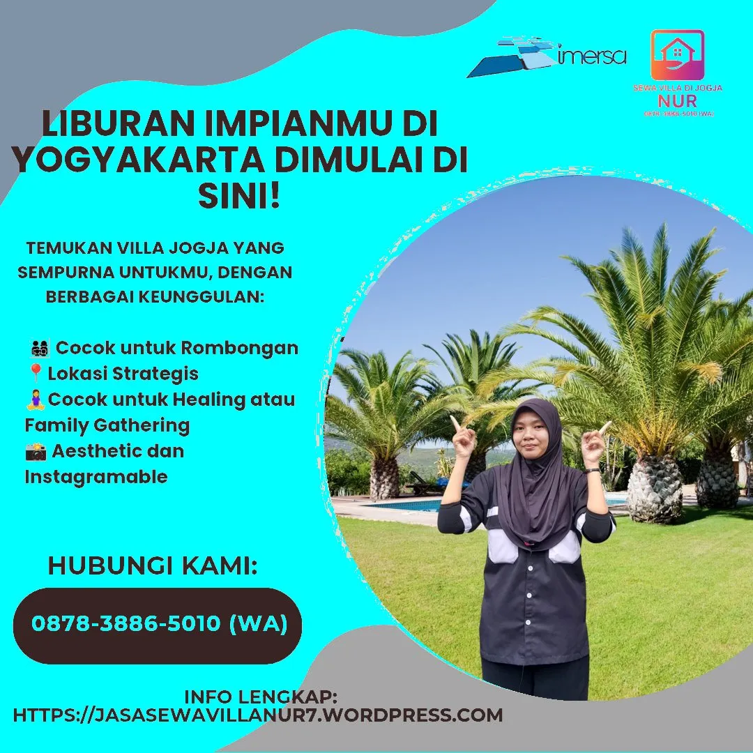 Villa di Jogja Untuk 6 Orang
