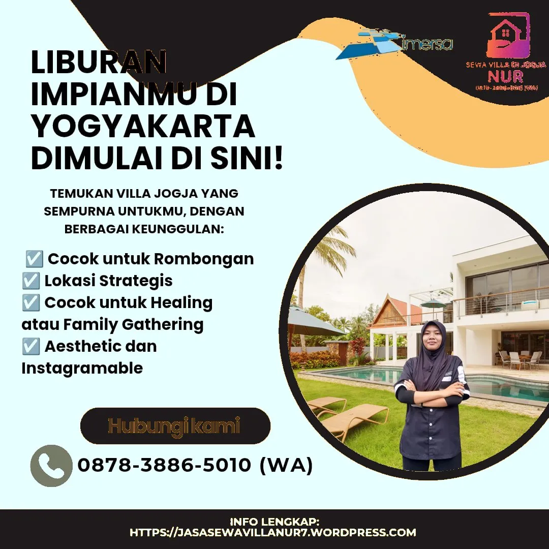 Villa 5 Kamar di Jogja
