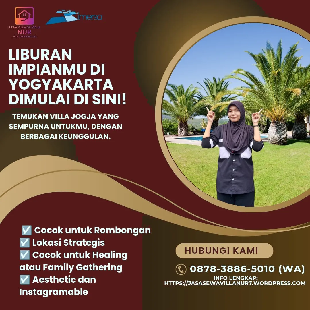 Villa di Jogja Untuk 30 Orang Kaliurang