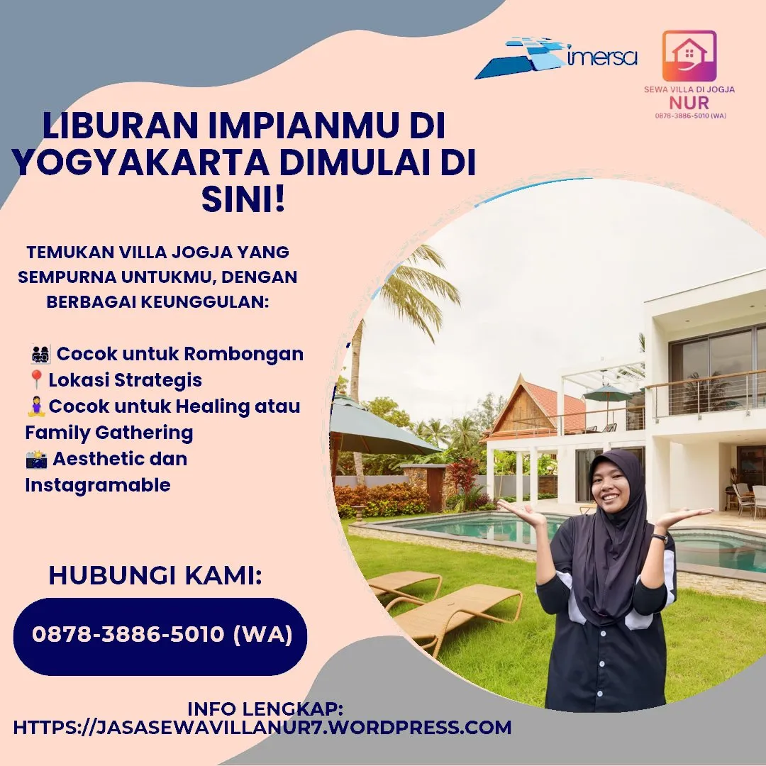 Villa With Private Pool Jogja