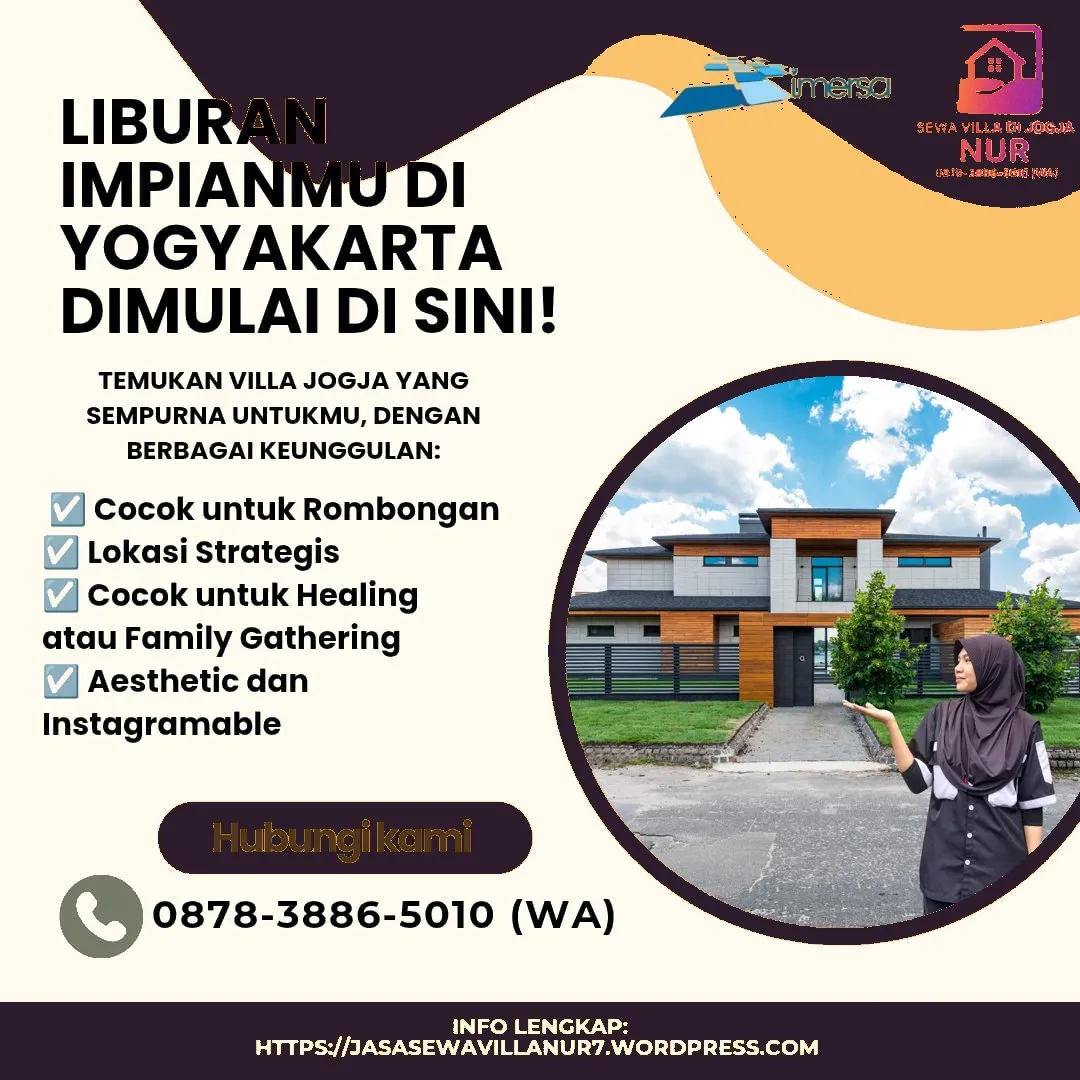 Villa Cantik Yogyakarta