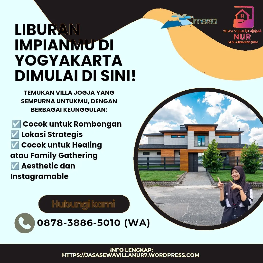 Villa di Taman Wisata Kaliurang