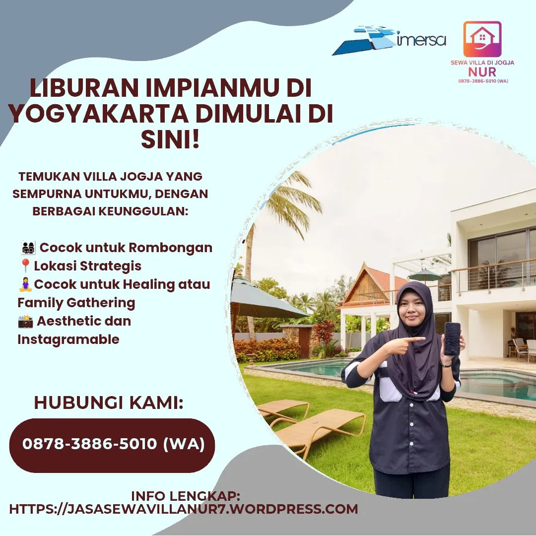 Sewa Villa Gunung Kidul