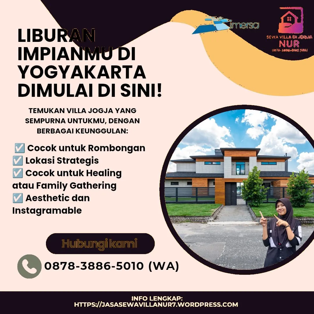 Villa di Jogja Murah