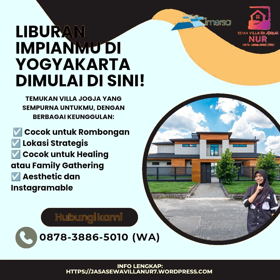 Villa Jogja 15 Orang