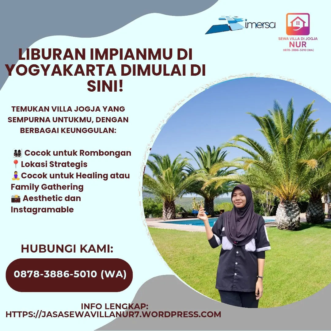 Villa Murah di Jogja Untuk 8 Orang