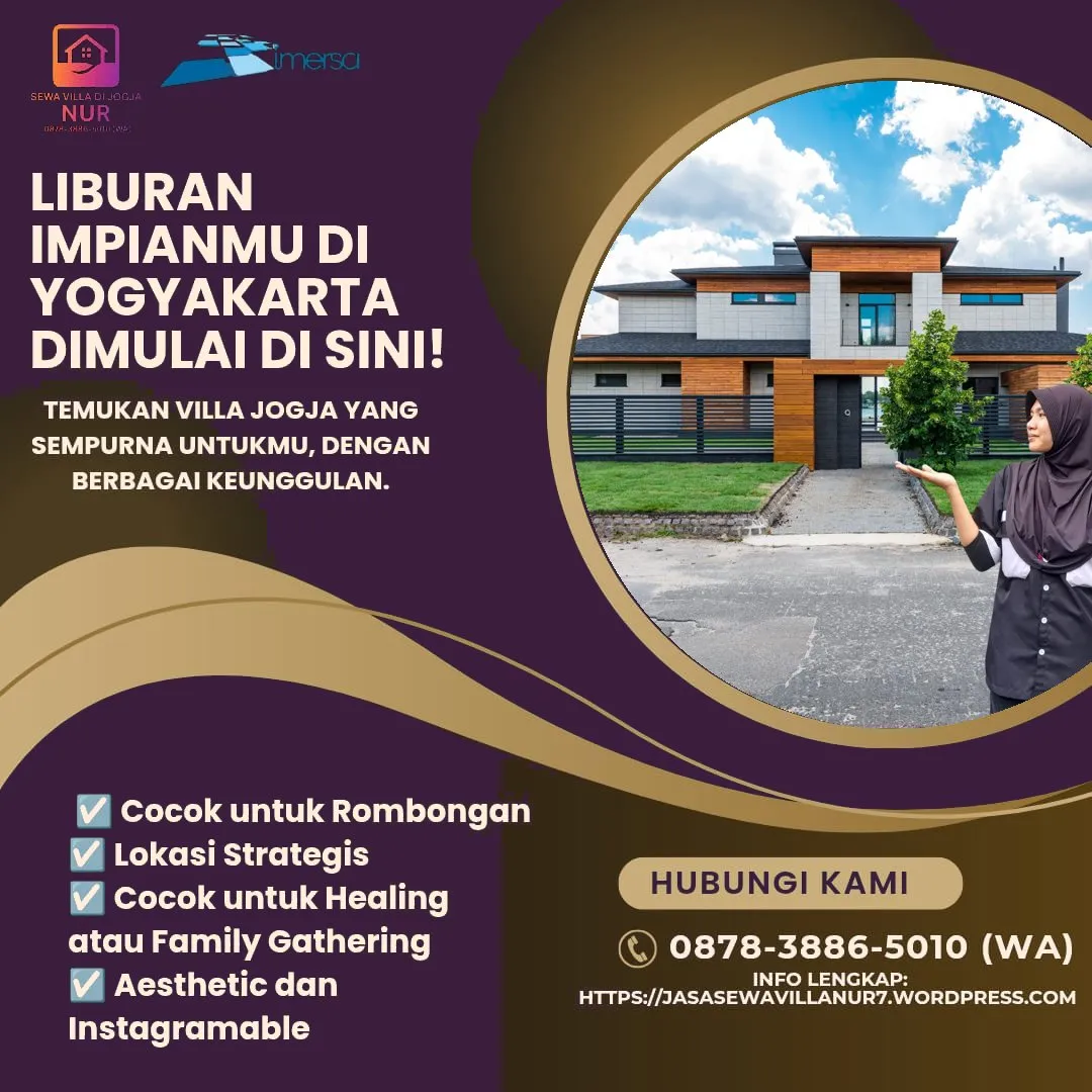 Villa di Gunung Kidul View Pantai