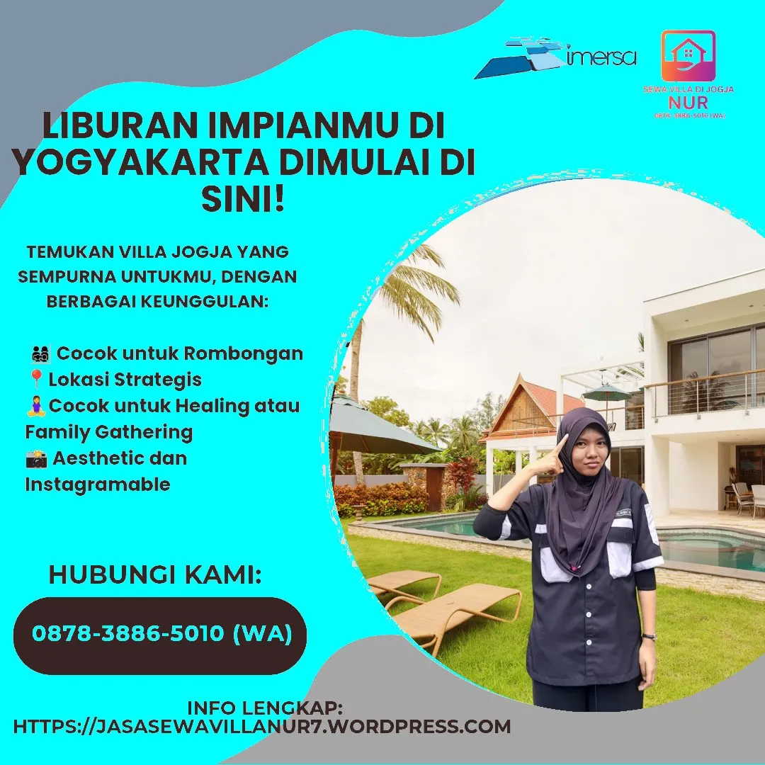 Villa Estetik di Jogja