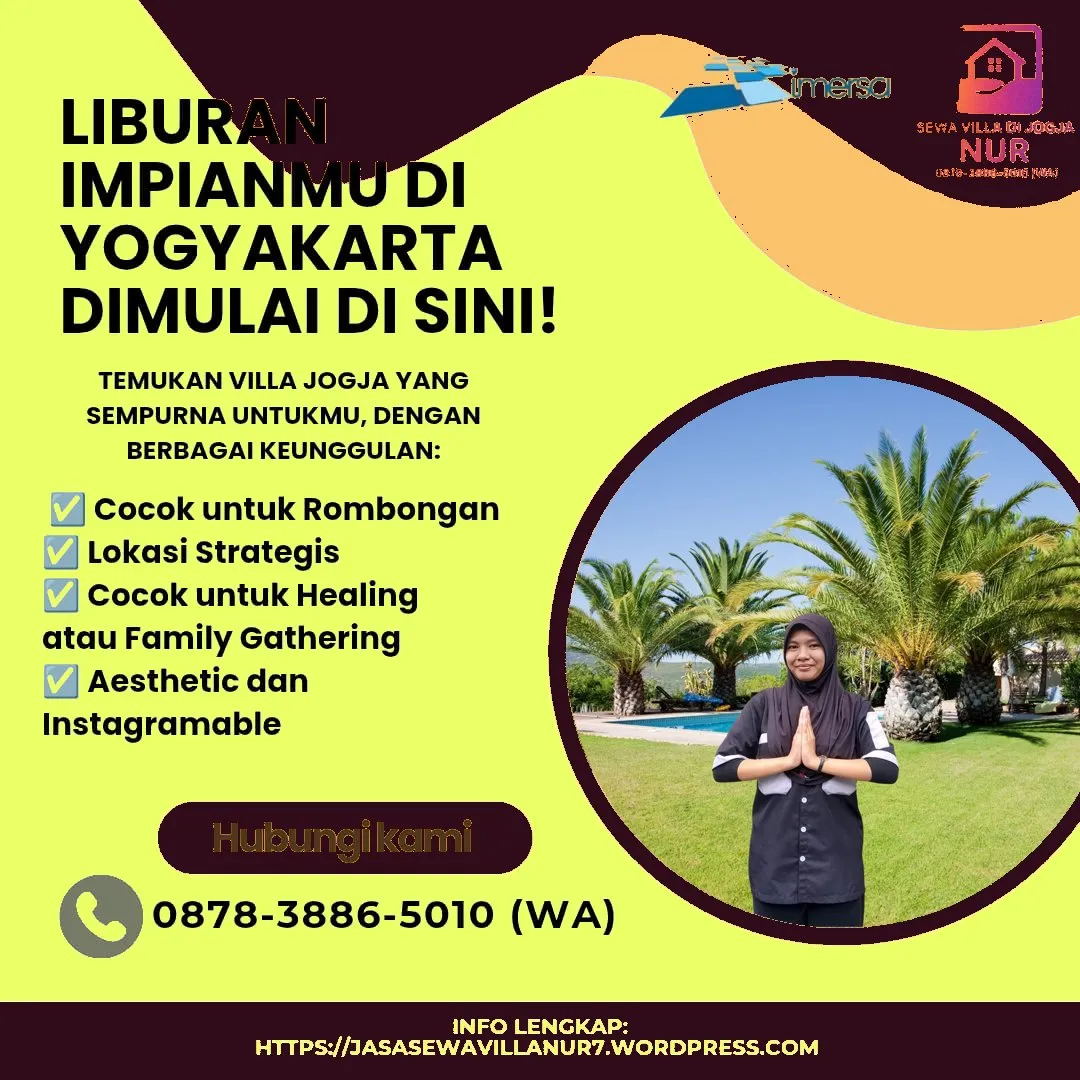 Villa Kaliurang Ada Kolam Renang