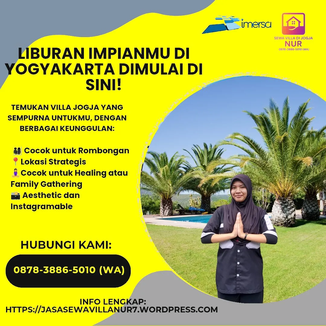 Villa Untuk Gathering di Jogja