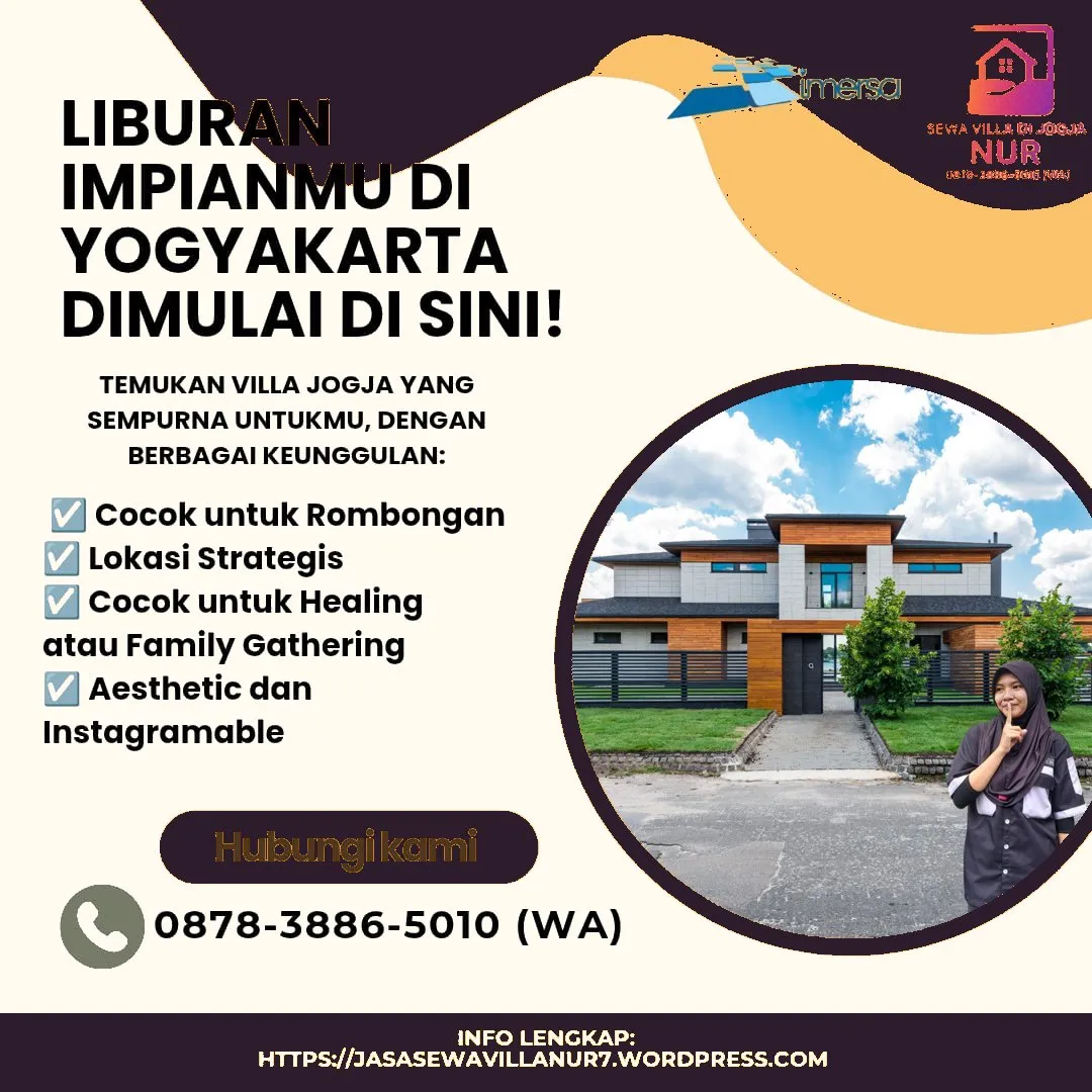 Villa Jogja Dekat Ugm