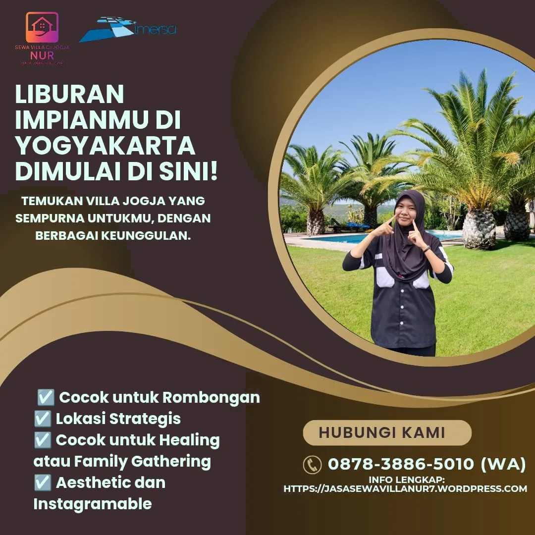 Villa di Jogja Untuk 4 Orang