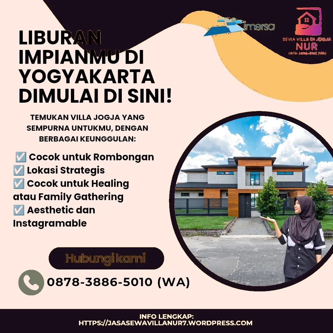 Rumah Villa Kulon Progo