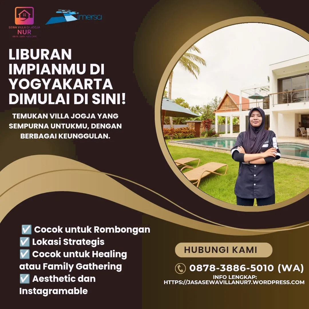 Villa di Jogja Dibawah 1 Juta