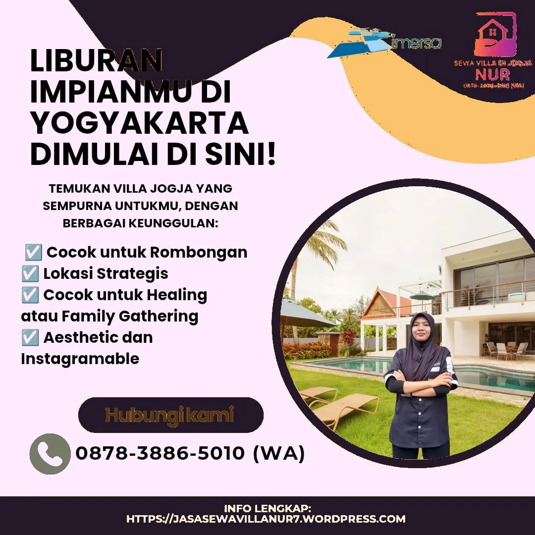 Villa Jogja Dengan Private Pool
