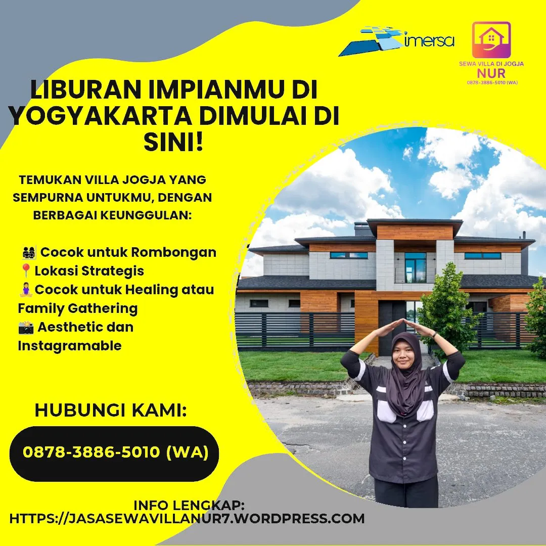 Villa Jogja Terbaik