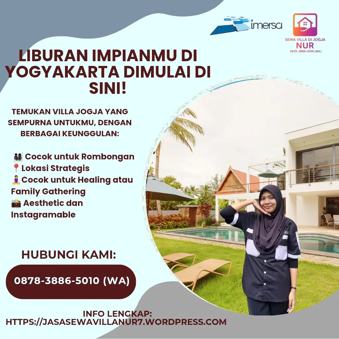 Info Villa Gunung Kidul