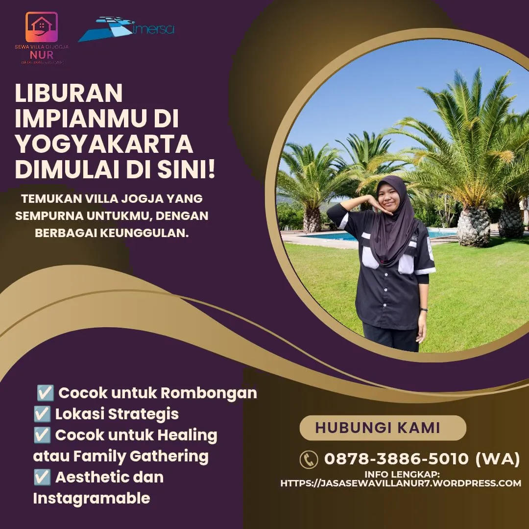 Villa Murah di Jogja Untuk 30 Orang