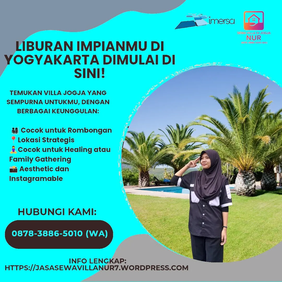 Villa Jogja Kapasitas 40 Orang