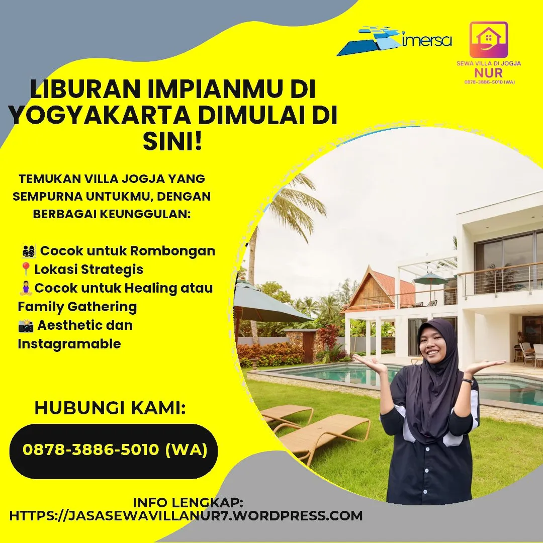 Villa di Kaliurang Dengan Private Pool