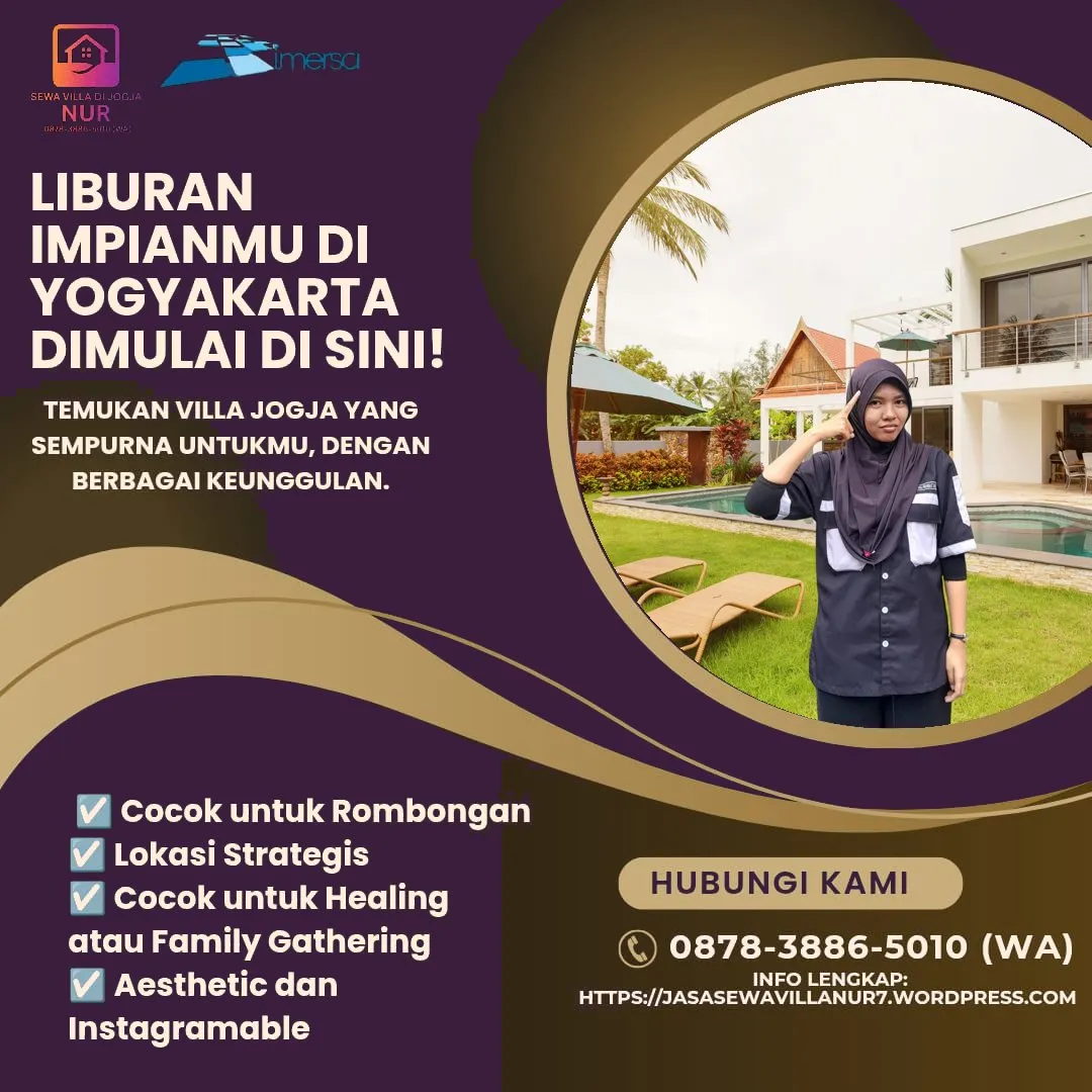 Villa Jogja Dekat Sawah